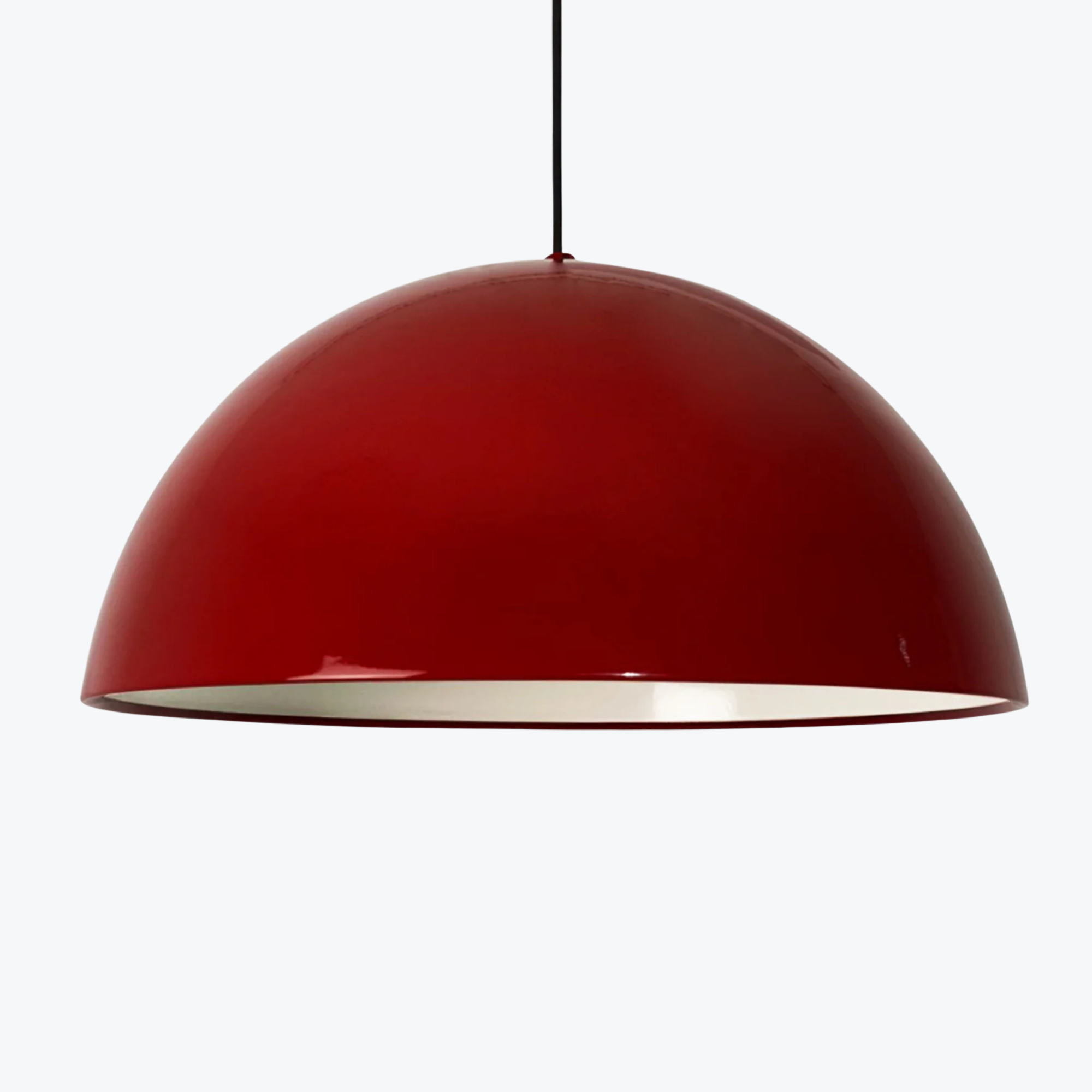 High-quality, Large Size, Dark Red Modern Pendant Light
