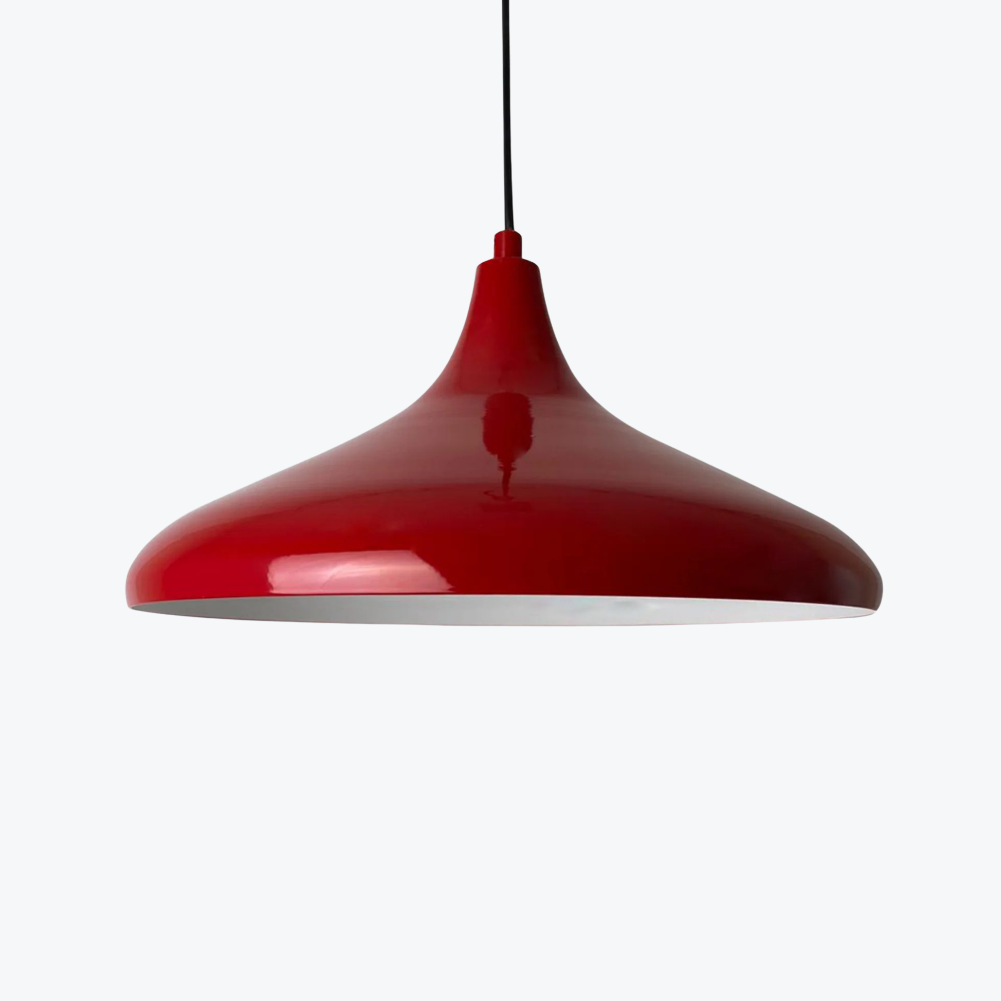 Modern Red Pendant Light for Kitchen Island, Dining Room or Living Room